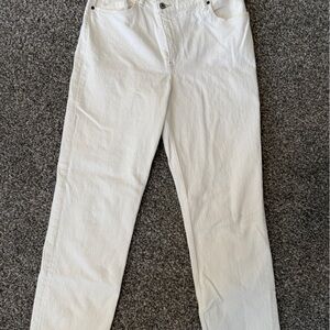 Abercrombie & Fitch Women's High Rise Jeans - White